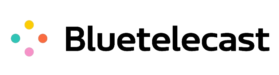 bluetelecast logo png